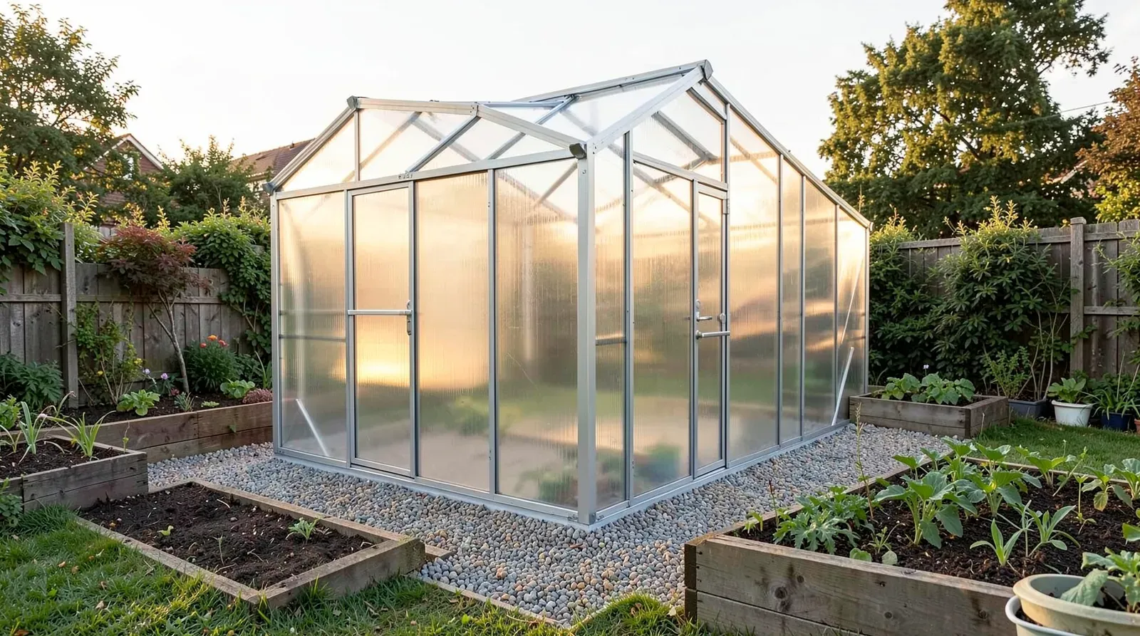 Serre en Polycarbonate : Pourquoi C'est le Meilleur Choix pour Produire Toute l'Année
