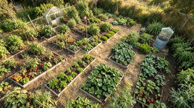 Permakultur-Gemüsegarten: Einen produktiven, nachhaltigen und autarken Garten planen